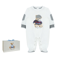 Комбинезон в индивидуальной упаковке 242E5174 молочный